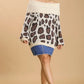 Umgee Plus Size Leopard Off-Shoulder Long Sleeve Sweater - DAVERRI FASHIONS