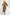 Celeste Full Size Leopard Asymmetrical Ruffle Midi Dress Plus Size Leopard