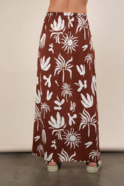 VERY J Printed Resort Midi Skirt | Skirts Daverri Fashions