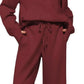 Half Zip Long Sleeve Top and Pants Set - DAVERRI FASHIONS