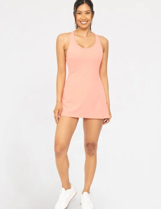 WATERMELON M MONO B Twist Racerback Fit-and-Flare Dress | Daverri Fashions