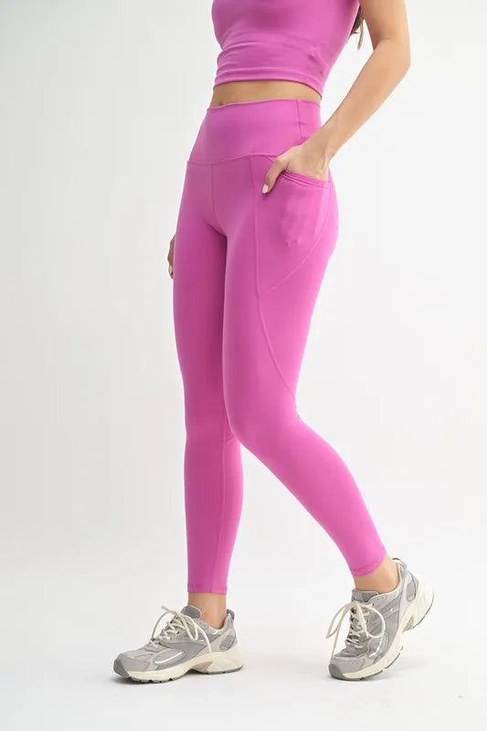 MONO B Venice Cloud Light Sculpt High-Waisted Leggings