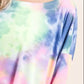 BiBi Tie Dye Print Low Gauge Knit Top - DAVERRI FASHIONS
