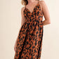 And The Why Leopard Print Plunge Maxi Dress Maxi Dresses