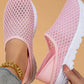 Breathable Mesh Slip-Ons - DAVERRI FASHIONS