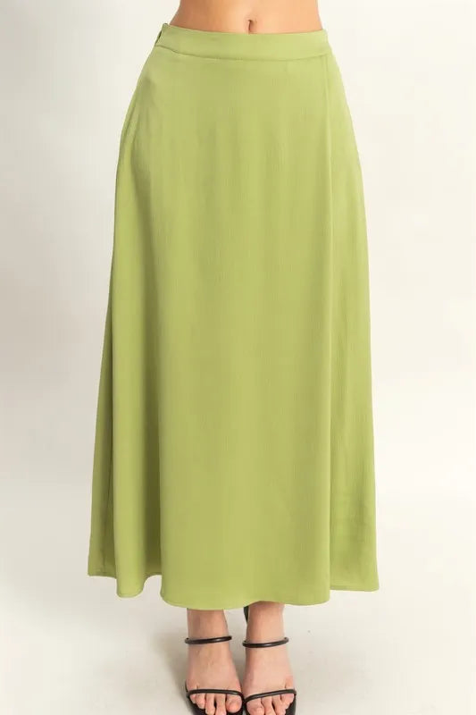HYFVE Sleeveless Top and Maxi Skirt Set Outfit Sets