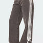 Side Striped Loose Fit Jeans - DAVERRI FASHIONS