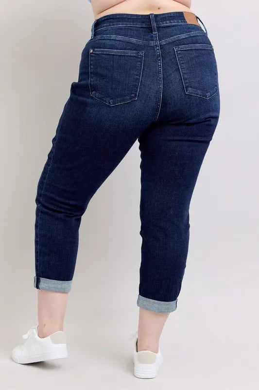 Judy Blue Full Size High Waist Boyfriend Jeans Jeans
