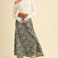 Aemi+Co Leopard Midi Skirt