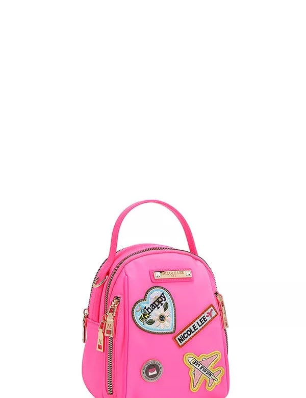 PINK OS Color Patch Multi Bag | Handbags Daverri Fashions
