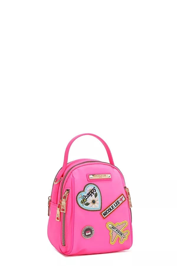 PINK OS Color Patch Multi Bag | Handbags Daverri Fashions