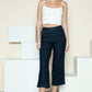 Judy Blue Full Size Side Seam Braid Detail Crop Wide Leg Jeans Jeans