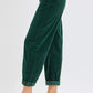 RISEN High Rise Crop Barrel Cordurory Pants - DAVERRI FASHIONS
