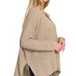 Zenana Dolman Sleeve V-Neck Sweater - DAVERRI FASHIONS