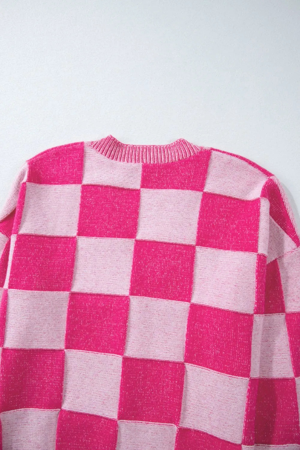Checkered V-Neck Long Sleeve Cardigan | Cardigans Daverri Fashions