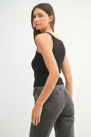 MABLE Ribbed Knit Tank | Tank Tops Daverri Fashions