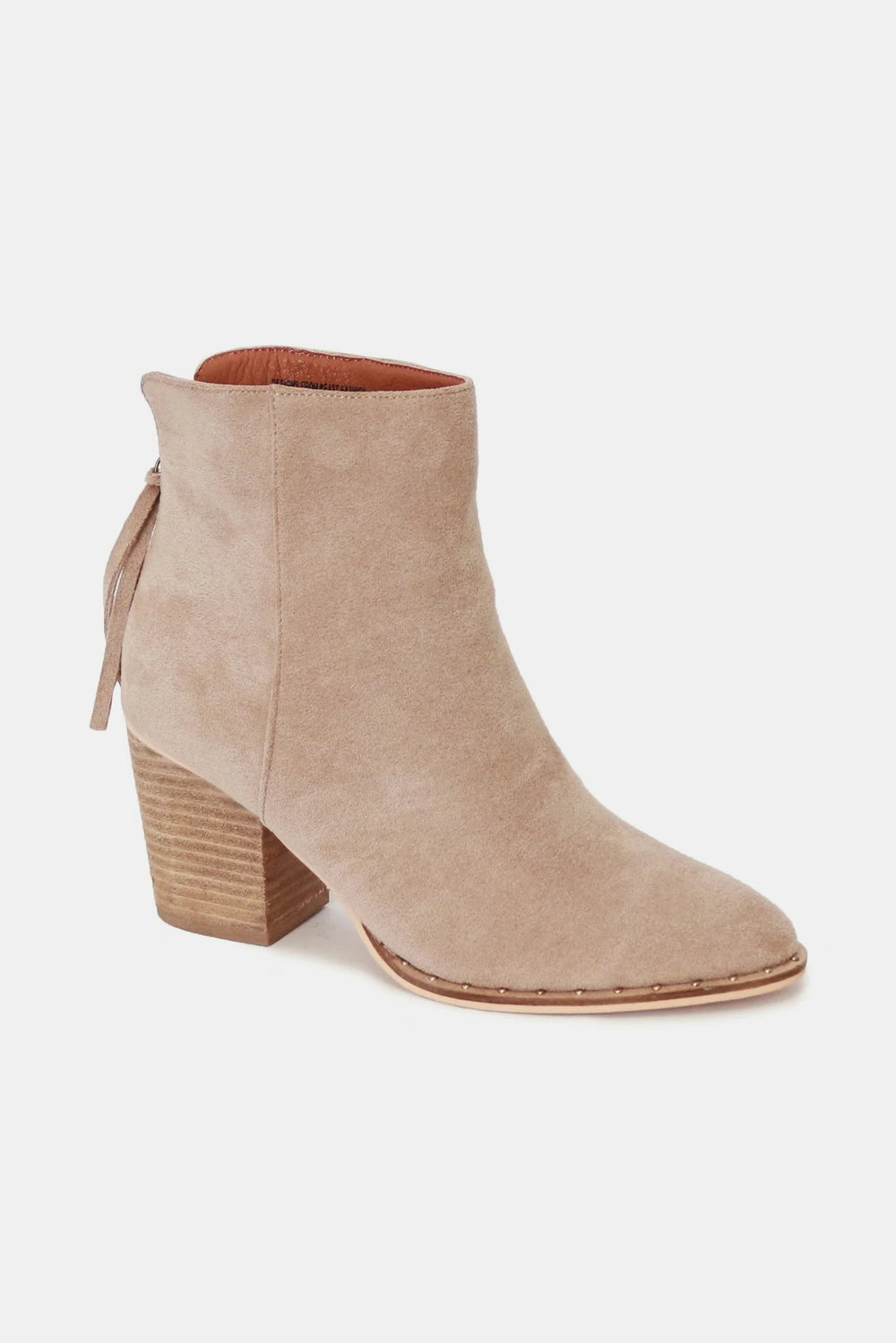 Beast Fashion Suede Point Toe Ankle Booties Footwear