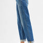 RISEN Full Size Mid Rise Boyfriend Roll Up Jeans Plus Size Jeans