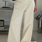 Wide Leg Jeans with Pockets - DAVERRI FASHIONS
