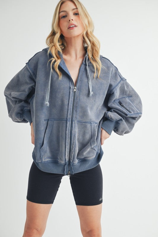 Fiori Hoodie Jacket Jackets