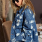 BiBi Washed Tie Dye Denim Jacket - DAVERRI FASHIONS