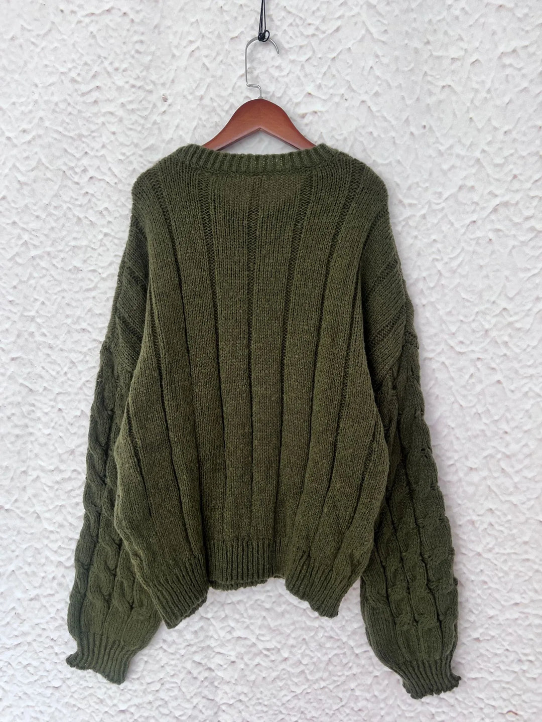 Cable Knit Long Sleeve Sweater | Sweaters Daverri Fashions