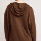 Drawstring Kangaroo Pocket Long Sleeve Hoodie - DAVERRI FASHIONS