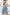 ADORA Decorative Button Sleeveless Babydoll Dress Babydoll Dresses