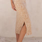 Jade By Jane Full Size Zebra Print Side Slit Midi Skirt Plus Size Skirts