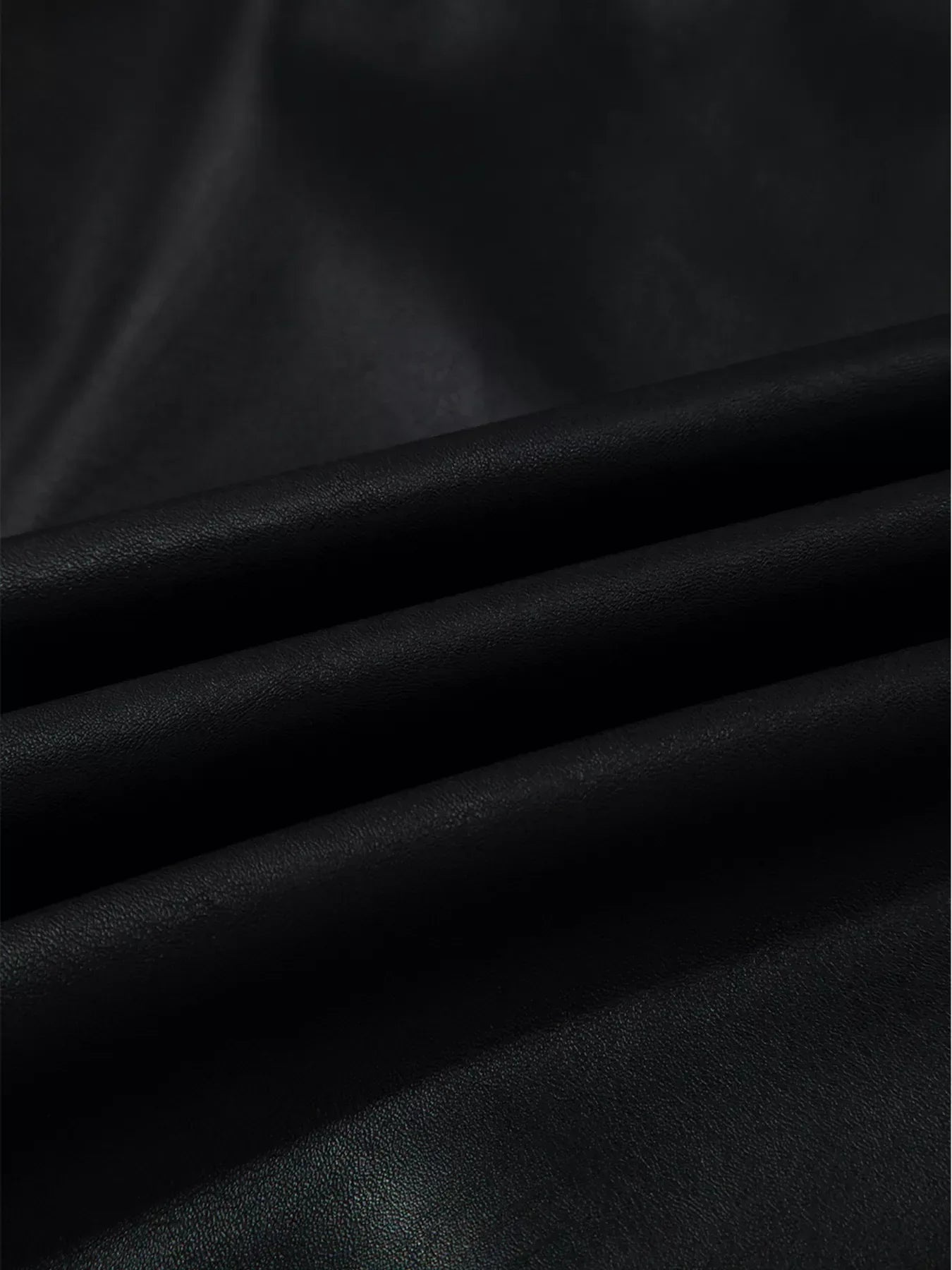 Vegan Leather Sleeveless Mini Dress - DAVERRI FASHIONS