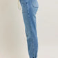 Judy Blue Full Size High Waist Denim Jogger - DAVERRI FASHIONS