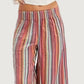 Striped Wide Leg Pants - DAVERRI FASHIONS