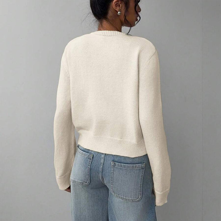 Lightweight Long Sleeve Open Knit Button-Up Cardigan | Cardigans Daverri Fashions