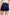 Judy Blue High Waist Heart Shaped Pkts & Red Contrast Thread Denim Shorts