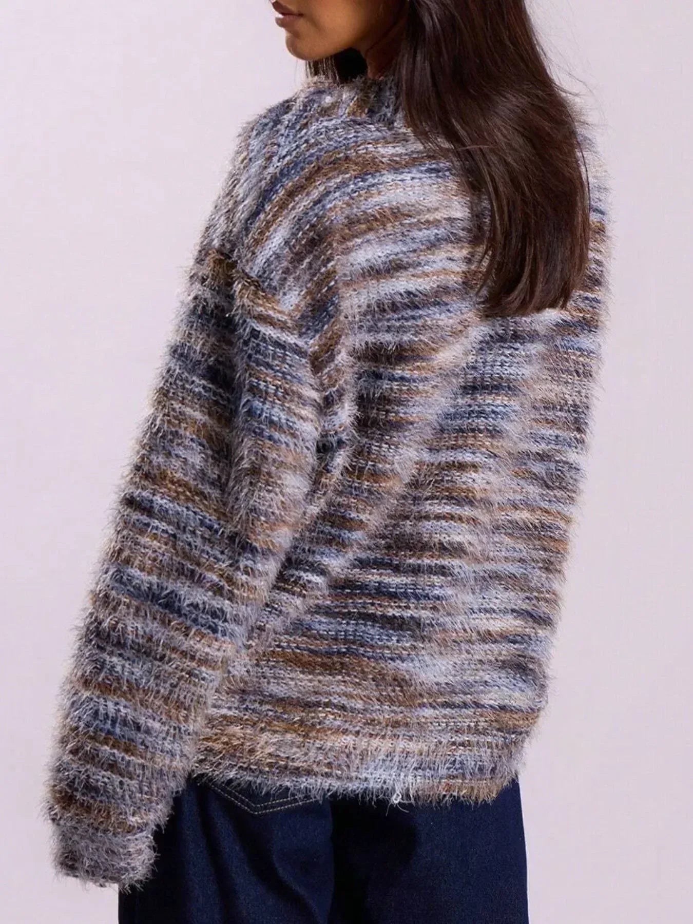 Daverri Fashions Textured Knit Button-Down Cardigan - DAVERRI FASHIONS