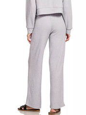 Ribbed Drawstring Lounge Pants Heather Grey | Loungewear Pants Daverri Fashions