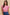 Annie Wear Multi Stripe Ruffle Sleeve Textured Knit Top PINK