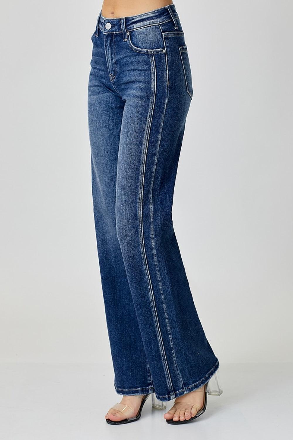 RISEN Mid Rise Straight Jeans Jeans