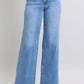 Judy Blue Full Size Wide Leg Jeans with Pockets - DAVERRI FASHIONS