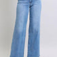 Judy Blue Full Size Wide Leg Jeans with Pockets - DAVERRI FASHIONS