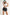 MONO B Classic Seamless Ribbed Tank WHITE L Tank Tops