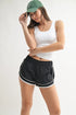 MONO B Classic Seamless Ribbed Tank WHITE L Tank Tops