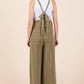 Mittoshop Textured Wide Leg Overalls