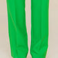 Love Tree High Waist Straight Pants - DAVERRI FASHIONS