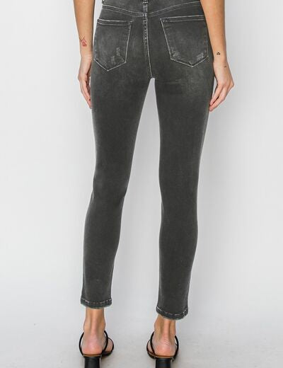 RISEN Full Size High Rise Ankle Skinny Jeans