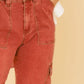 Annie Wear Straight Leg Jeans with Cargo Pockets Jeans