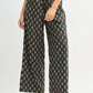 MABLE Floral Print Ruffle Top and Pants Set