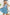 ADORA Decorative Button Sleeveless Babydoll Dress Babydoll Dresses