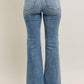 Judy Blue Full Size High-Waist Flare Denim Jeans with Front Seam Detail Plus Size Jeans