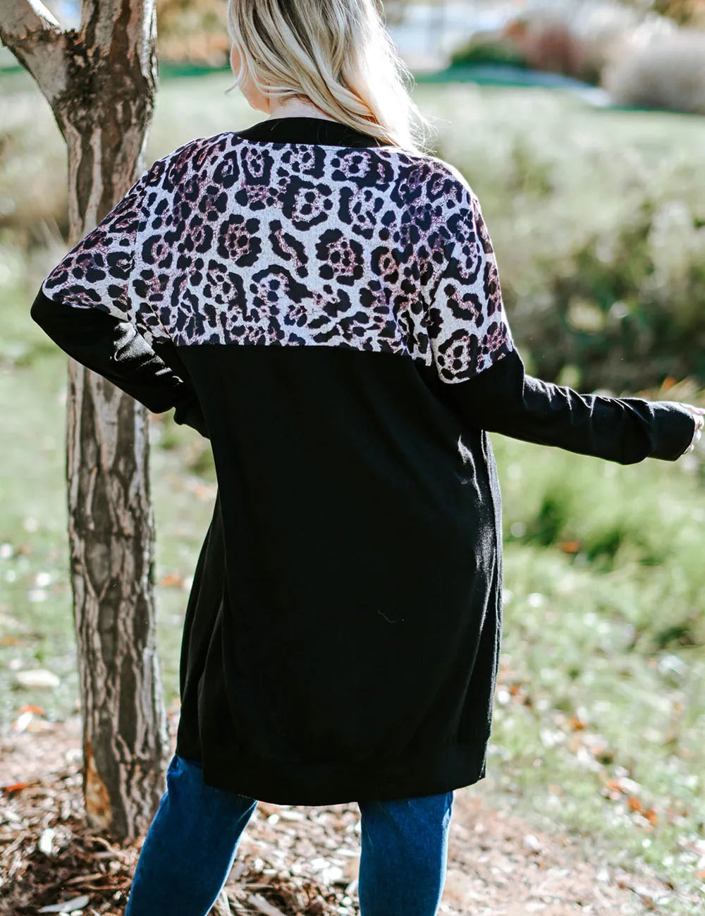 Plus Size Open Front Dropped Shoulder Cardigan | Cardigans Daverri Fashions